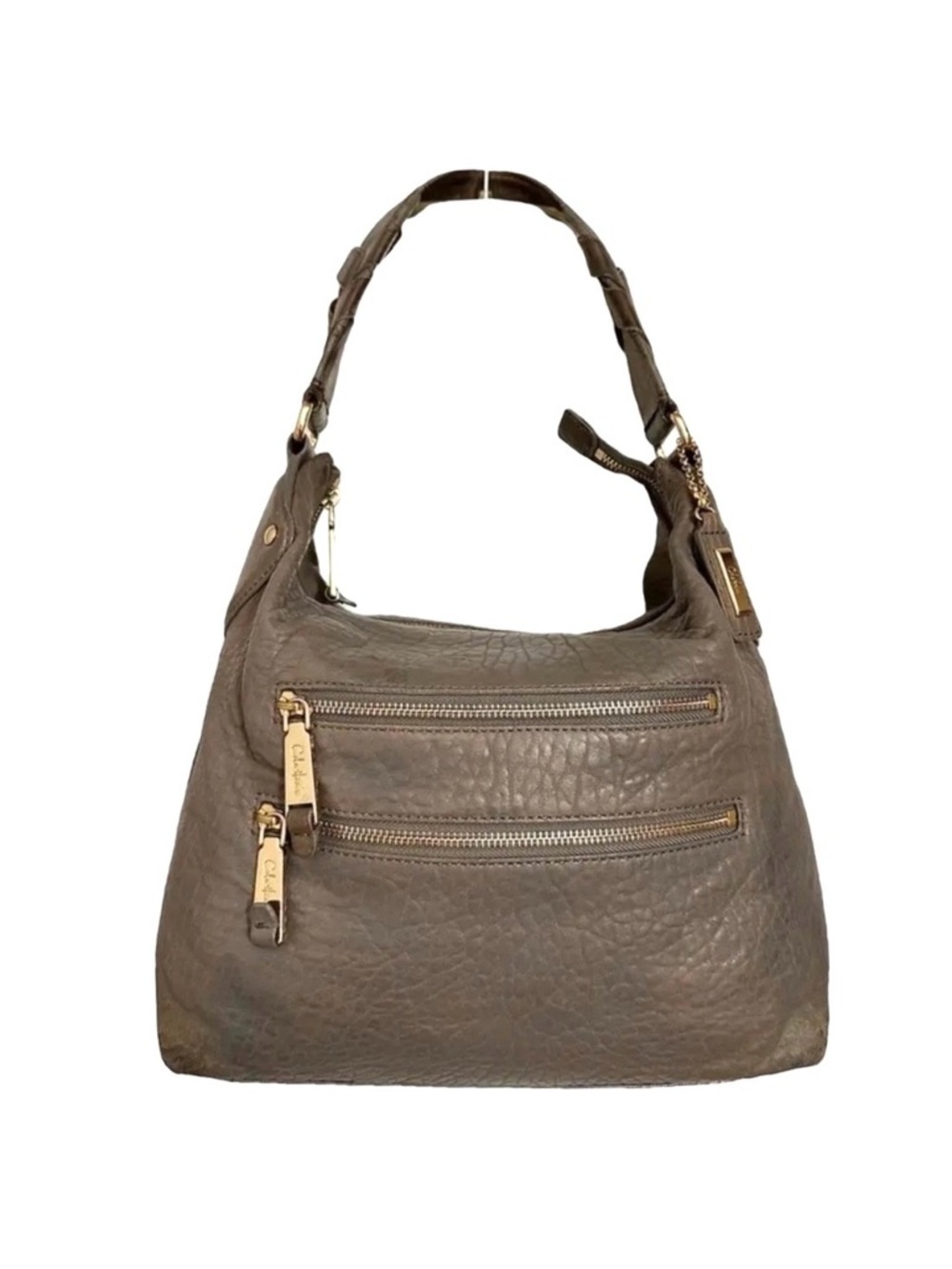 Cole Haan Distressed Textured Leather